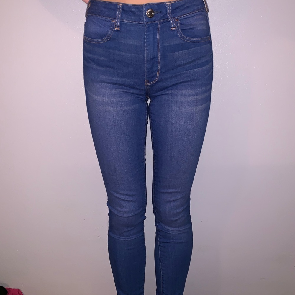 high rise jeggings